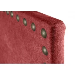 Eccox Tête de lit - - Lily - Tissu rouge - Antitache - 115 cm de largeur Discount