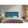 Eccox Tête de lit - - Lily - Tissu bleu - Antitache - 115 cm de largeur