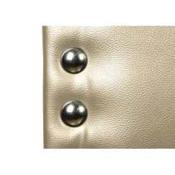 Eccox Tête de lit - - Lily - Similicuir beige - 145 cm - Design moderne et élégant New