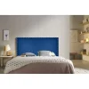 Eccox Tête de lit - - Lily - Similicuir bleu - 160 cm - Design moderne et élégant Clearance