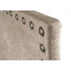 Eccox Tête de lit - - Lily - Tissu beige - Antitache - Fabrication espagnole