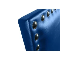 Eccox Tête de lit - - Lily - Similicuir bleu - 145 cm - Design moderne et élégant Online