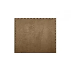 Eccox Tête de lit - - Lirio - Tissu marron - Antitache - 145 cm de largeur Outlet