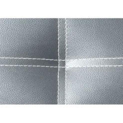 Eccox Tête de lit - - Silver Iris - Similicuir - 130 cm - Design contemporain - Garantie 2 ans