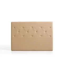 Eccox Tête de lit - - Zafiro - Similicuir camel - Dimensions 154x115x8 - Garantie 2 ans Discount