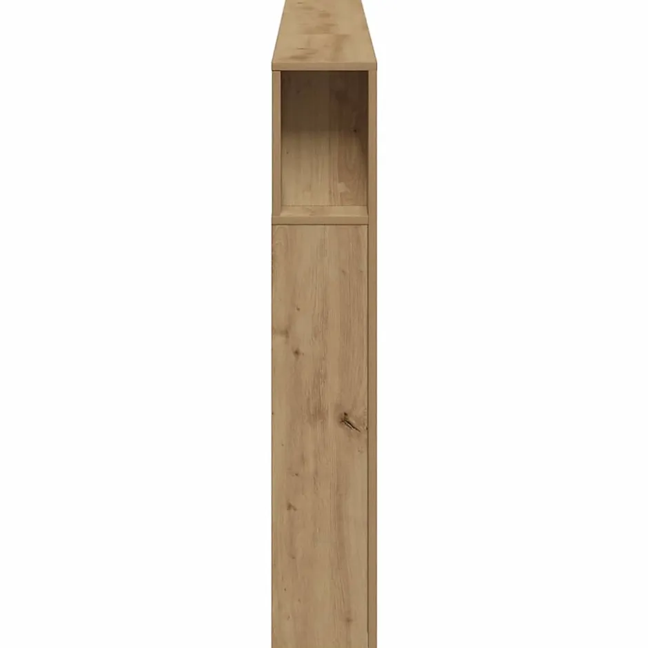 Vidaxl Tête de lit à LED chêne artisanal 220x18,5x103,5 cm Outlet
