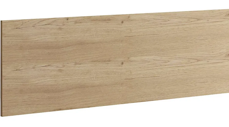 Pegane Tête de lit adulte coloris chêne doré - Hauteur 50 x Longueur 160 x Profondeur 1.6 cm