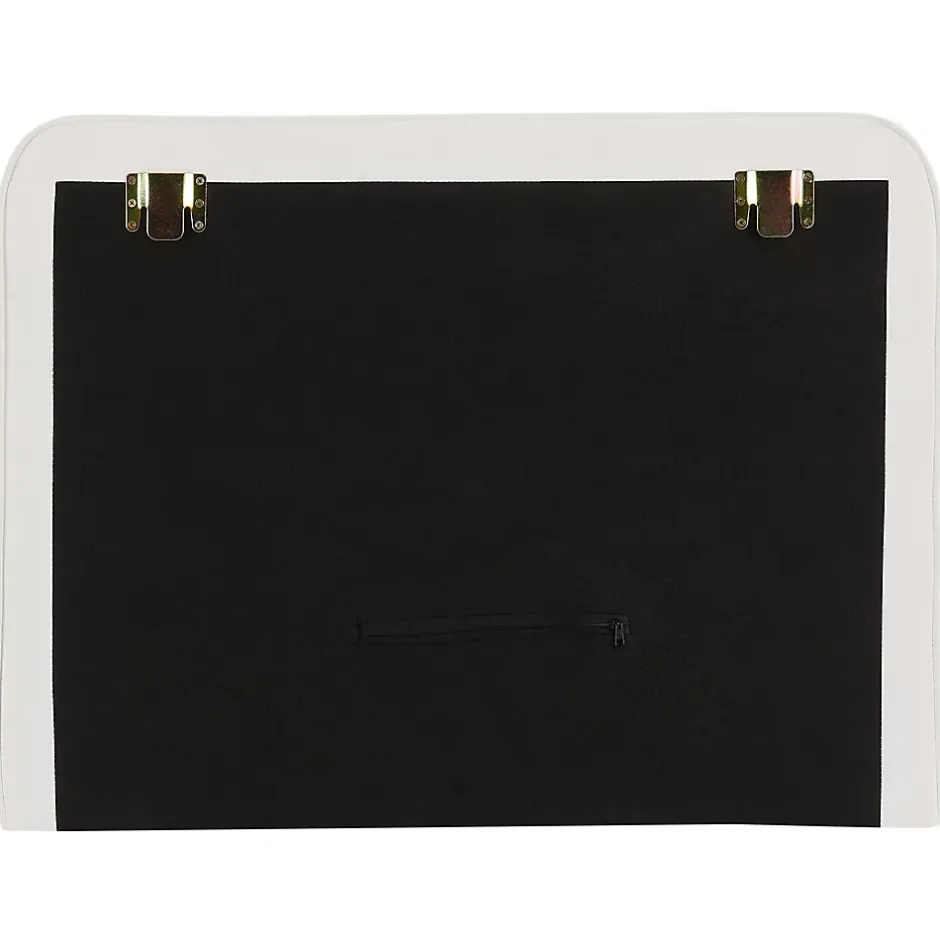 Idimex Tête de lit ARIELA 90 avec fixation murale - Blanc Clearance