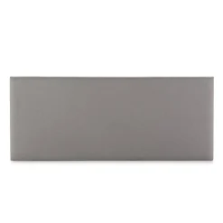 Vs Venta-Stock Tête de lit Aura recouverte de tissu Gris Clair 160x60 cm