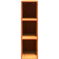 Vidaxl Tête de lit avec rangement cire marron 180cm bois massif de pin Outlet