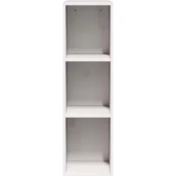 Vidaxl Tête de lit avec rangement blanc 160 cm bois massif de pin Outlet