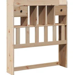 Vidaxl Tête de lit avec rangement 75 cm bois massif de pin