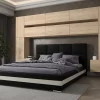 Azura Home Design Tête de lit avec rangement Armoire - pont de lit PANAMA 7/M/S/5-1A chêne sonoma 323x213x35cm Online