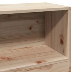 Vidaxl Tête de lit avec rangement 100 cm bois massif de pin