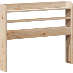 Vidaxl Tête de lit avec étagères 90 cm bois massif de pin
