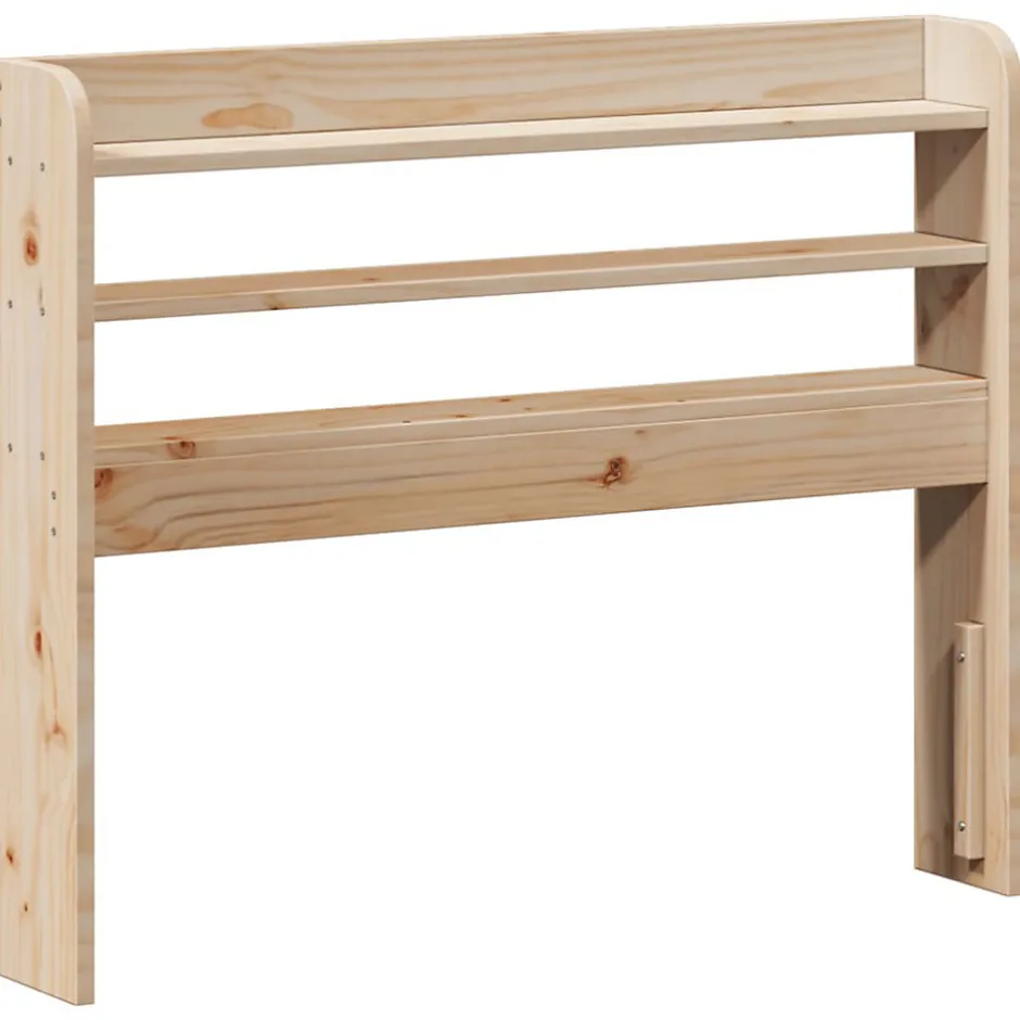 Vidaxl Tête de lit avec étagères 90 cm bois massif de pin