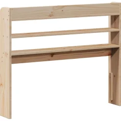 Vidaxl Tête de lit avec étagères 90 cm bois massif de pin