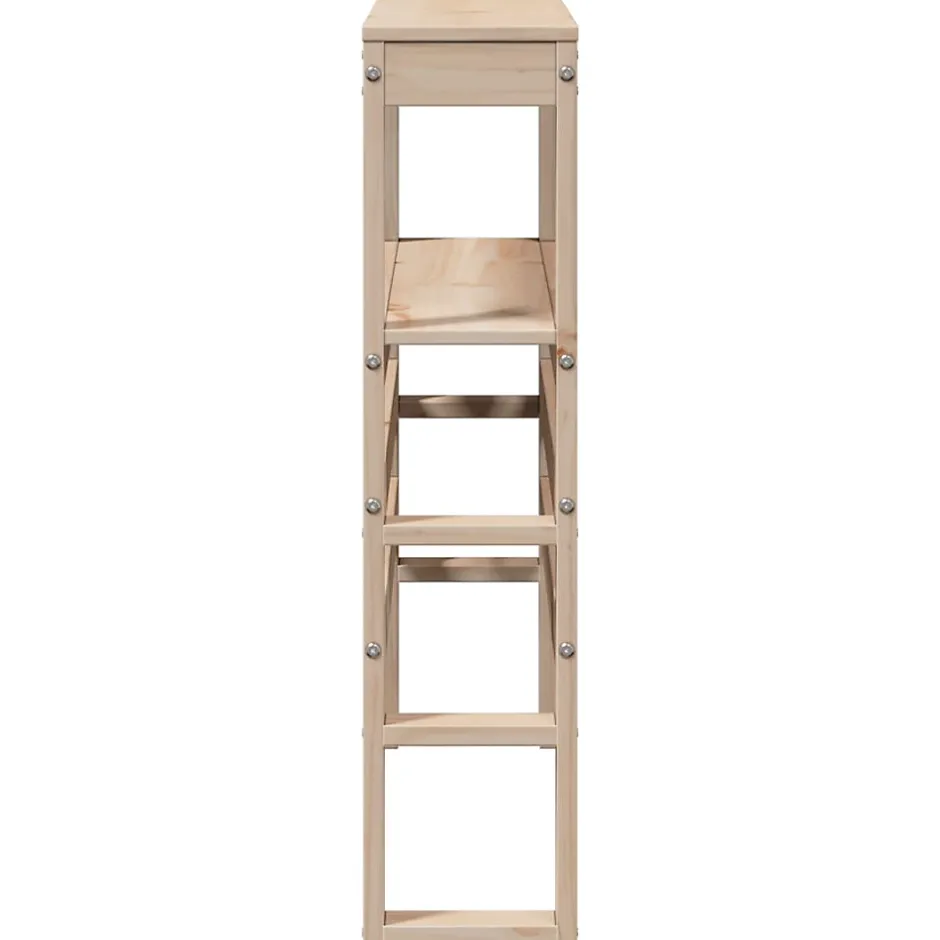 Vidaxl Tête de lit avec étagères 75 cm bois massif de pin Online