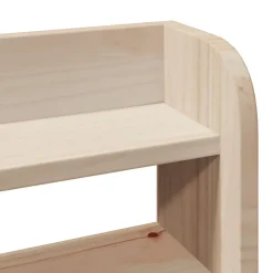 Vidaxl Tête de lit avec étagères 140 cm bois massif de pin Best