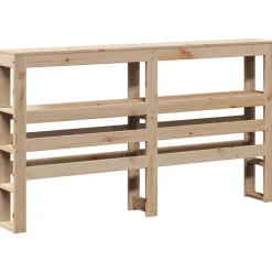 Vidaxl Tête de lit avec étagères 150 cm bois massif de pin