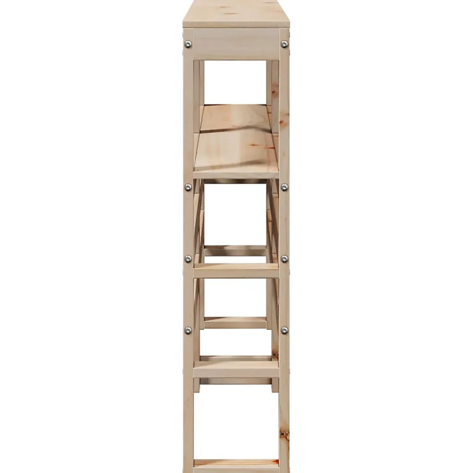 Vidaxl Tête de lit avec étagères 150 cm bois massif de pin