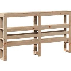 Vidaxl Tête de lit avec étagères 150 cm bois massif de pin