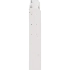 Vidaxl Tête de lit avec étagères blanc 160 cm bois massif de pin
