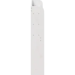 Vidaxl Tête de lit avec étagères blanc 100 cm bois massif de pin Sale