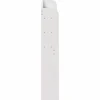 Vidaxl Tête de lit avec étagères blanc 75 cm bois massif de pin Discount