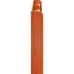 Vidaxl Tête de lit avec étagères marron cire 200 cm bois massif de pin