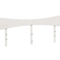 Vidaxl Tête de lit blanc 200 cm bois massif de pin