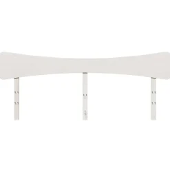 Vidaxl Tête de lit blanc 200 cm bois massif de pin