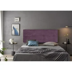 Eccox Tête de lit Cala Cala en tissu violet 130 Outlet