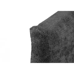 Eccox Tête de lit Cala en tissu gris 190