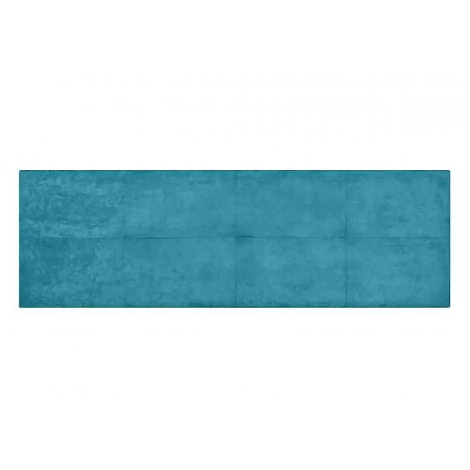 Eccox Tête de lit Cala en tissu Cala Turquoise 90