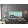 Eccox Tête de lit Cala en tissu Marine 90