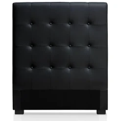 Paris Prix Tête de Lit Capitonnée "Amor" 90cm Noir Outlet