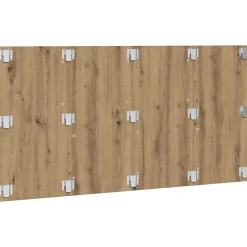 Vidaxl Tête de lit chêne artisanal 160x1,5x80 cm bois d'ingénierie