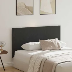 Vidaxl Tête de lit Chêne noir 160 x 1,5 x 80,5 cm Bois d'ingénierie