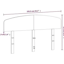 Vidaxl Tête de lit cire marron 150 cm bois massif de pin