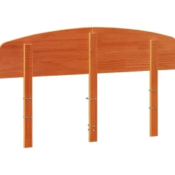 Vidaxl Tête de lit cire marron 150 cm bois massif de pin