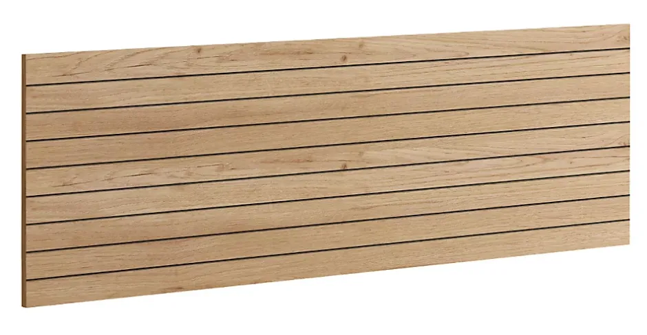 Pegane Tête de lit coloris chêne doré - Longueur 160 x Profondeur 1,60 x hauteur 50 cm Online