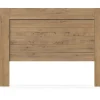Pegane Tête de lit coloris chêne doré - Longueur 164 x Profondeur 2,2 x hauteur 106 cm