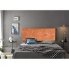 Eccox Tête de lit Dalia en tissu Nid Orange 90