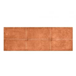 Eccox Tête de lit Dalia en tissu Nid Orange 90