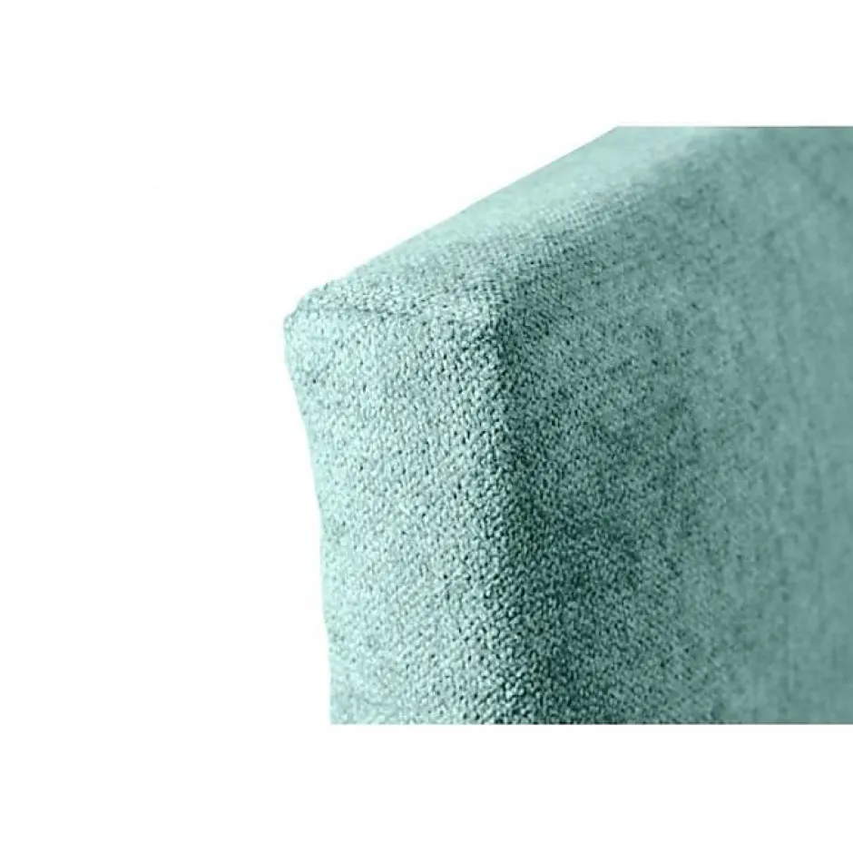 Eccox Tête de lit Dalia en tissu Nid Bleu clair 100