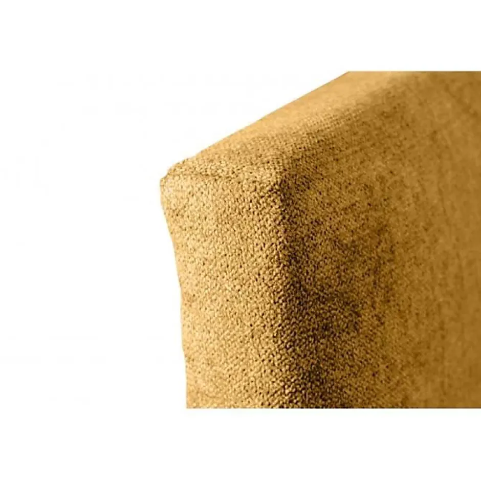 Eccox Tête de lit Dalia en tissu Nid Jaune 190 New