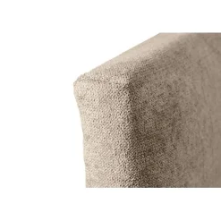 Eccox Tête de lit Dalia en tissu Nid Beige 210