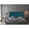 Eccox Tête de lit Dalia en tissu Nid Bleu 220 New