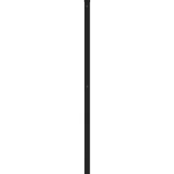 Vidaxl Tête de lit de remplacement métal noir 150 cm